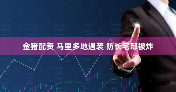金猪配资 马里多地遇袭 防长宅邸被炸